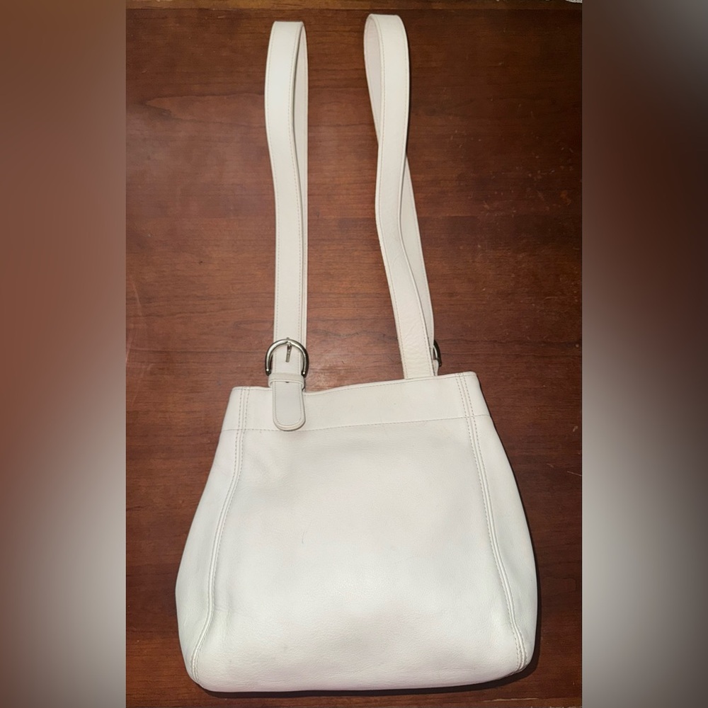 COACH Vintage Waverley Tote in Bone VGVC Circa 96